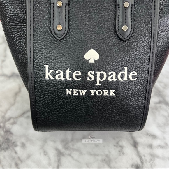 Kate Spade Mini Ella Crossbody Tote Black - Picture 2 of 9